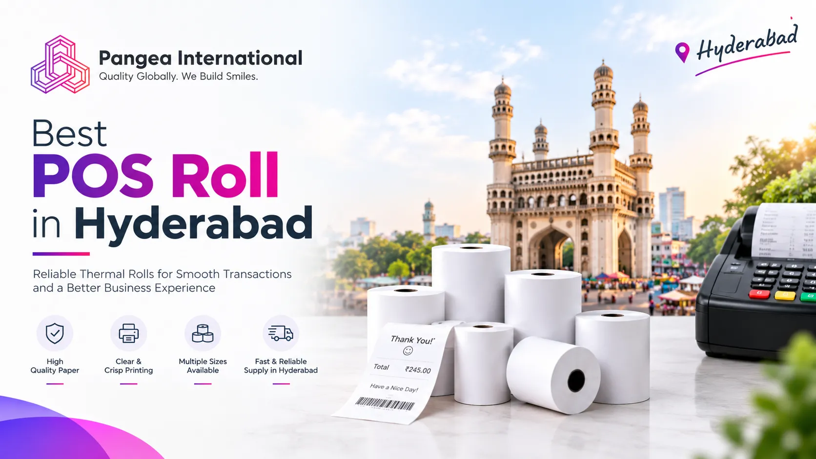 Best POS Roll in Hyderabad: Wholesale POS Roll Supplier Guide