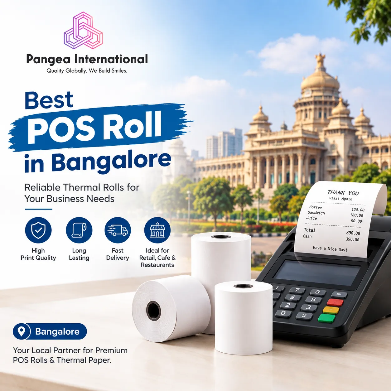 Best POS Roll in Bangalore: Premium Thermal Rolls for Karnataka’s Tech Capital